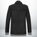 Mateus warm men's overcoat, full outfit view