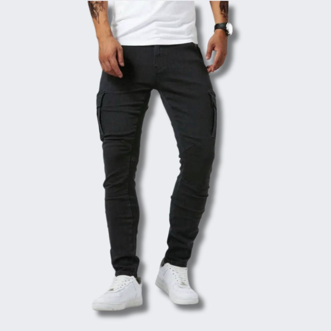 Cargo Jogger Pants – back view