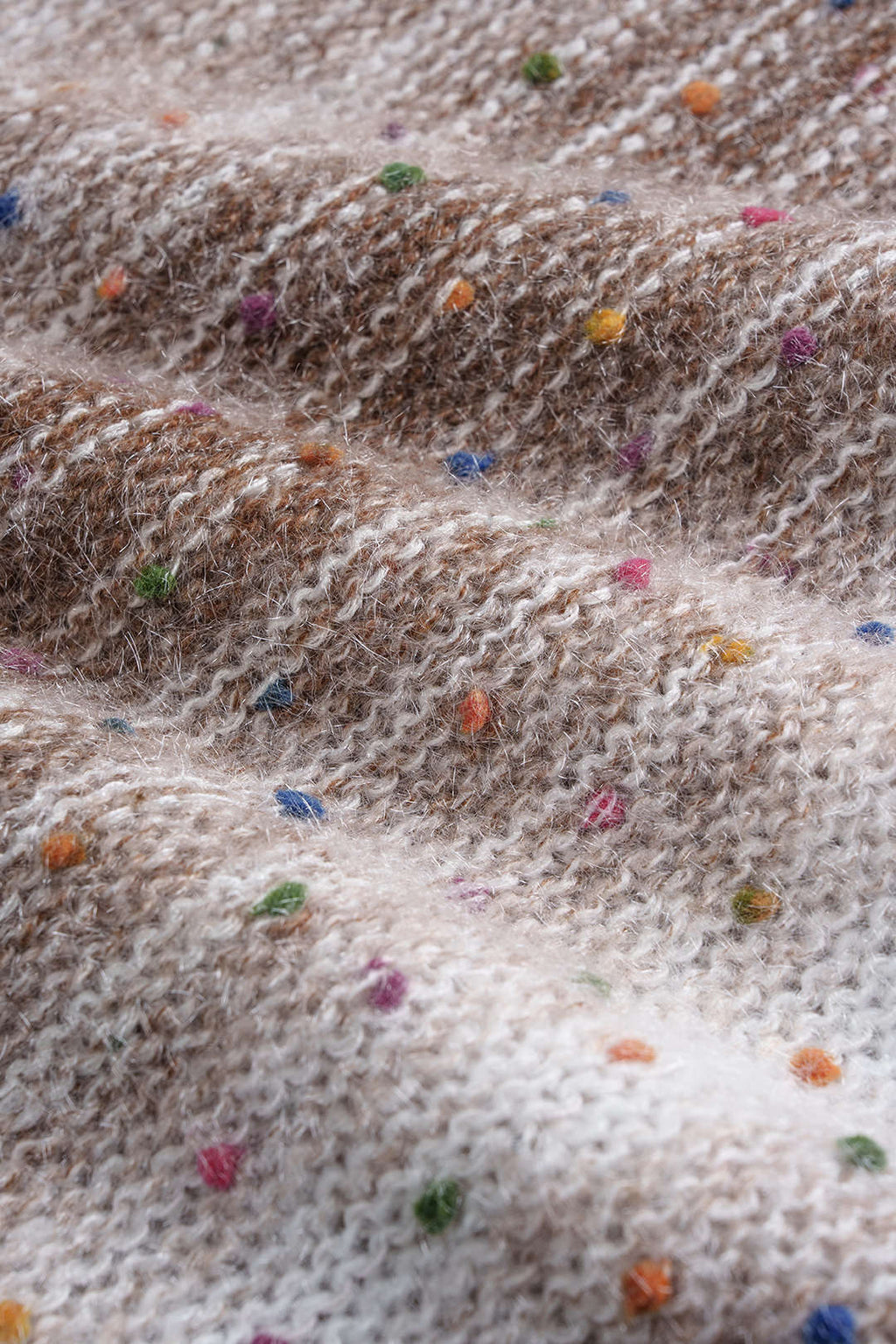 Mies Speckled Mohair-Look Knit Top by Vera Noir – styled view