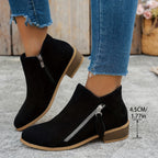 Mirren | Everyday Side-Zip Ankle Boots – detail view