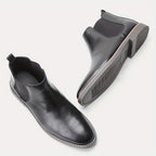 Nelson | Refined Slip-On Chelsea Boots – detail view