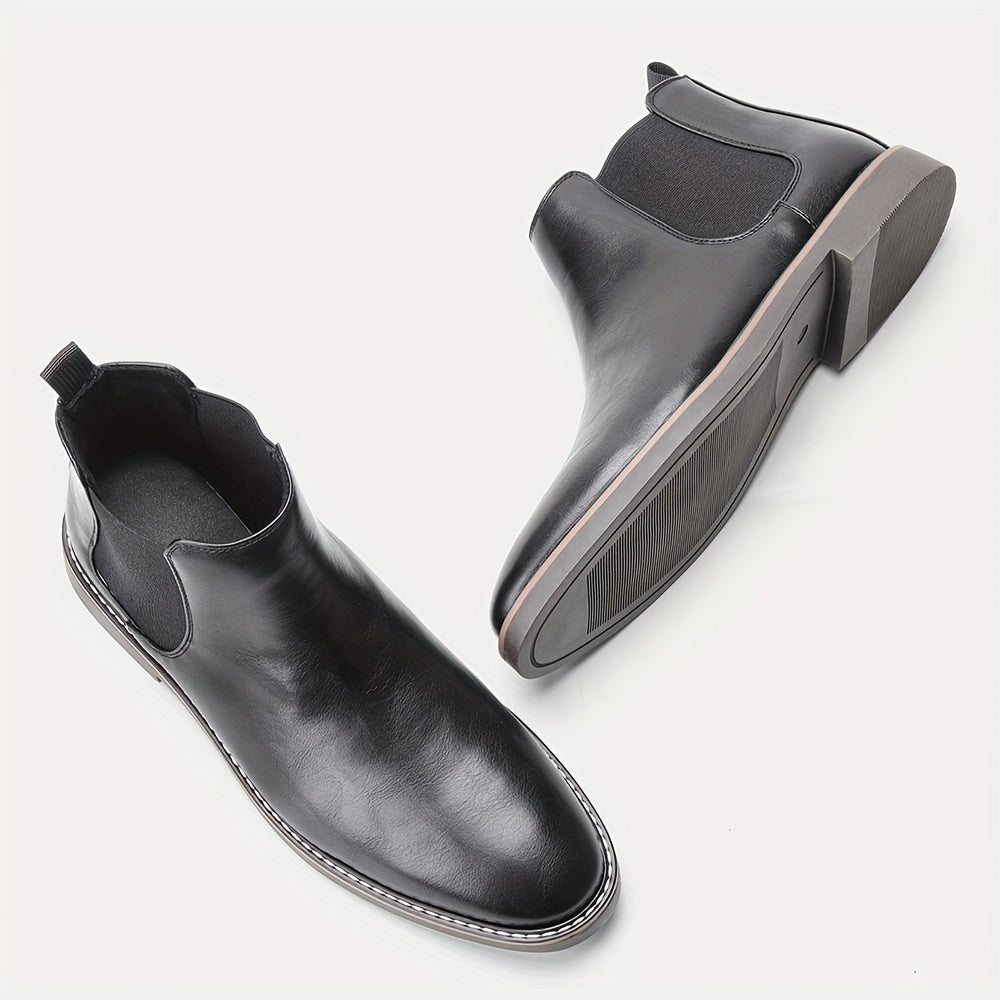 Nelson | Refined Slip-On Chelsea Boots – detail view