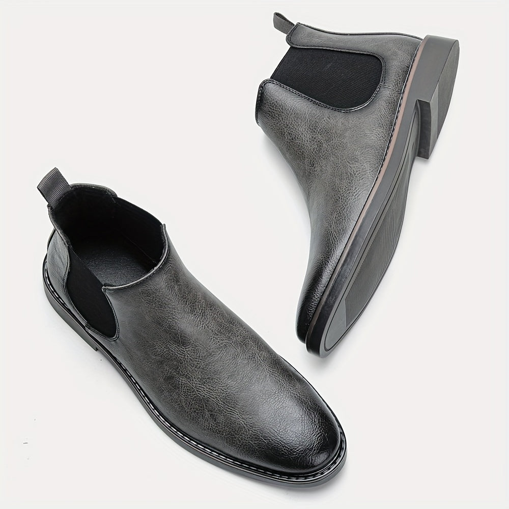 Nelson | Refined Slip-On Chelsea Boots – detail view