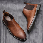 Nelson | Refined Slip-On Chelsea Boots – detail view