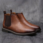 Nelson | Refined Slip-On Chelsea Boots – side view