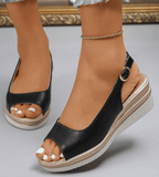 Noira Comfort Sandals – back view