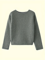 Norine | Relaxed Crew Neck Sweater – front view