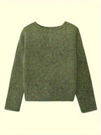 Norine | Relaxed Crew Neck Sweater – front view