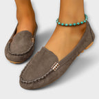 Odessa | Stitched-Front Loafers – side view