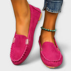 Odessa | Stitched-Front Loafers – front view