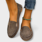Odessa | Stitched-Front Loafers – front view