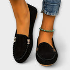 Odessa | Stitched-Front Loafers – front view