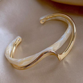 Opale Gold-Plated Bracelet – product view