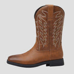 Owen Leather Cowboy Boots – detail view