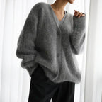 Perry Oversized Soft-Touch Sweater – front view