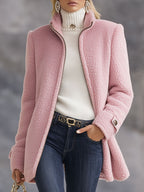 Polly Fleece Jacket by Vera Noir, front view