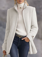 Polly Fleece Jacket by Vera Noir, back view