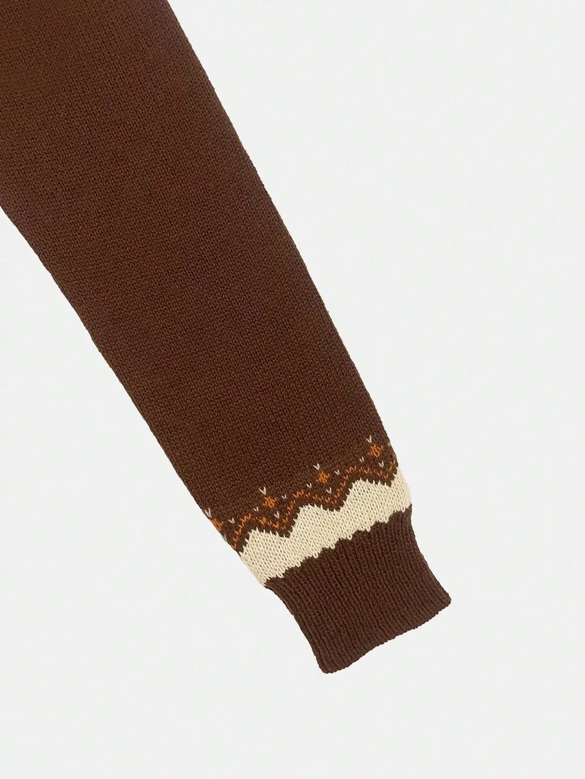 Pumpkin Sweater – close-up