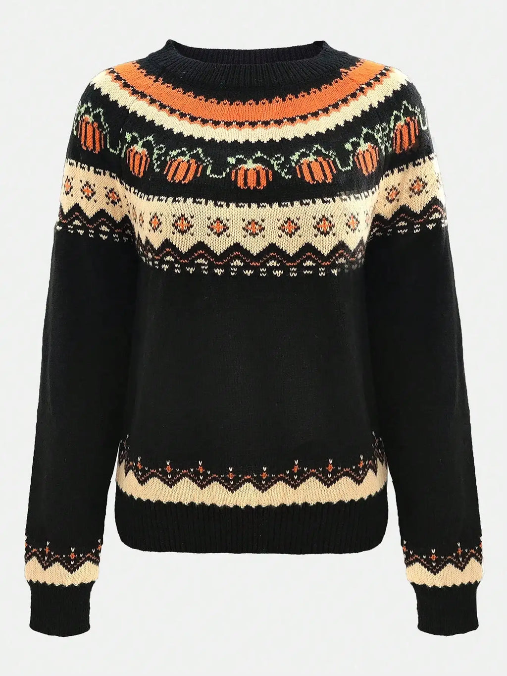 Pumpkin Sweater – front view