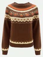 Pumpkin Sweater – front view
