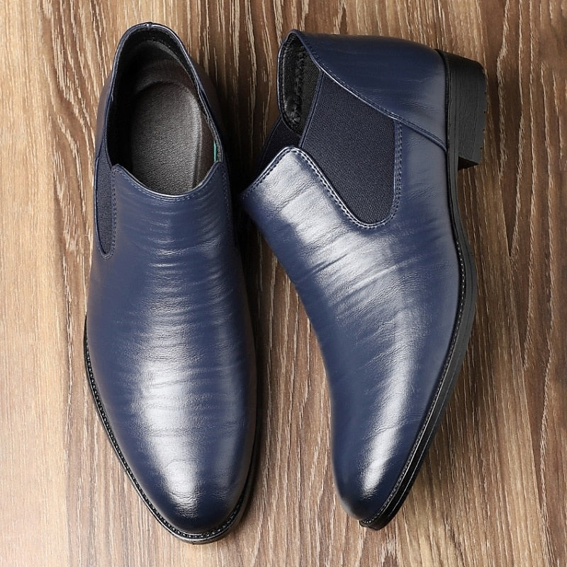Quincy | Classic Slip-On Chelsea Boots – detail view