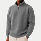 Rafferty Knit Quarter-Zip knit detail close-up
