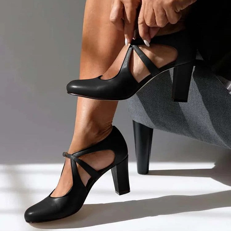 Raina Strap Heels – detail view