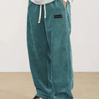 Reid | Relaxed Straight-Leg Pants – front view