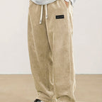 Reid | Relaxed Straight-Leg Pants – front view