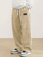 Reid | Relaxed Straight-Leg Pants – front view