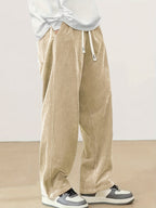 Reid | Relaxed Straight-Leg Pants – side view
