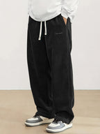 Reid | Relaxed Straight-Leg Pants – front view