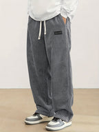 Reid | Relaxed Straight-Leg Pants – front view