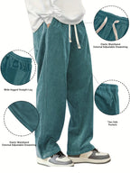 Reid | Relaxed Straight-Leg Pants – detail view