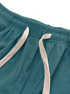 Reid | Relaxed Straight-Leg Pants – detail view