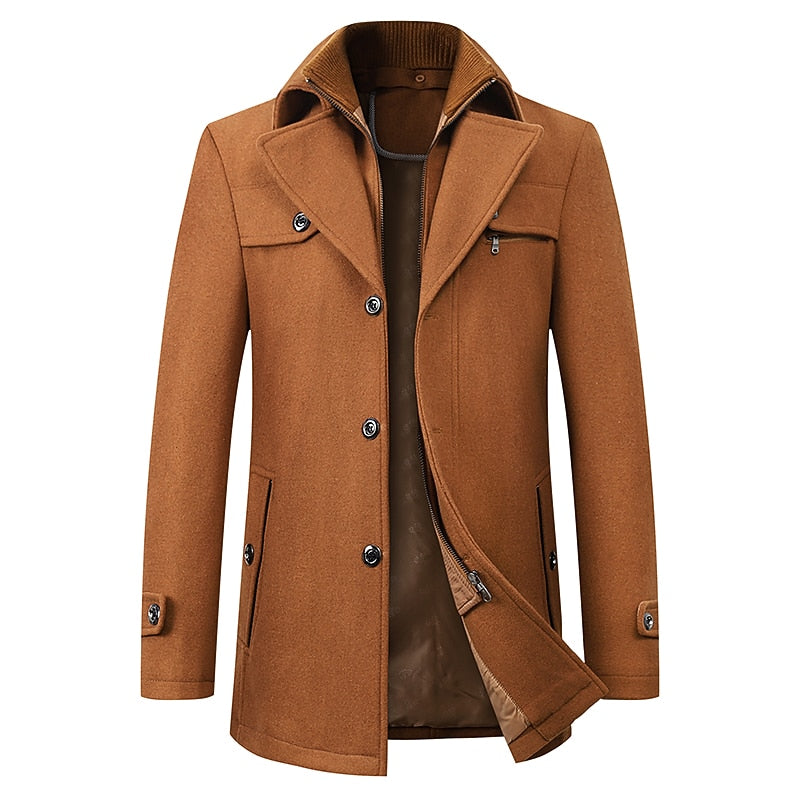 Reuben Tailored Business Coat – back view