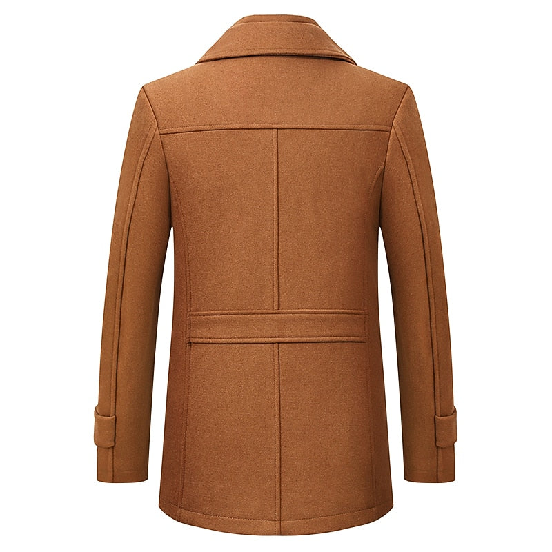 Reuben Tailored Business Coat – detail view