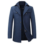 Reuben Tailored Business Coat – close-up