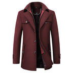 Reuben Tailored Business Coat – back view