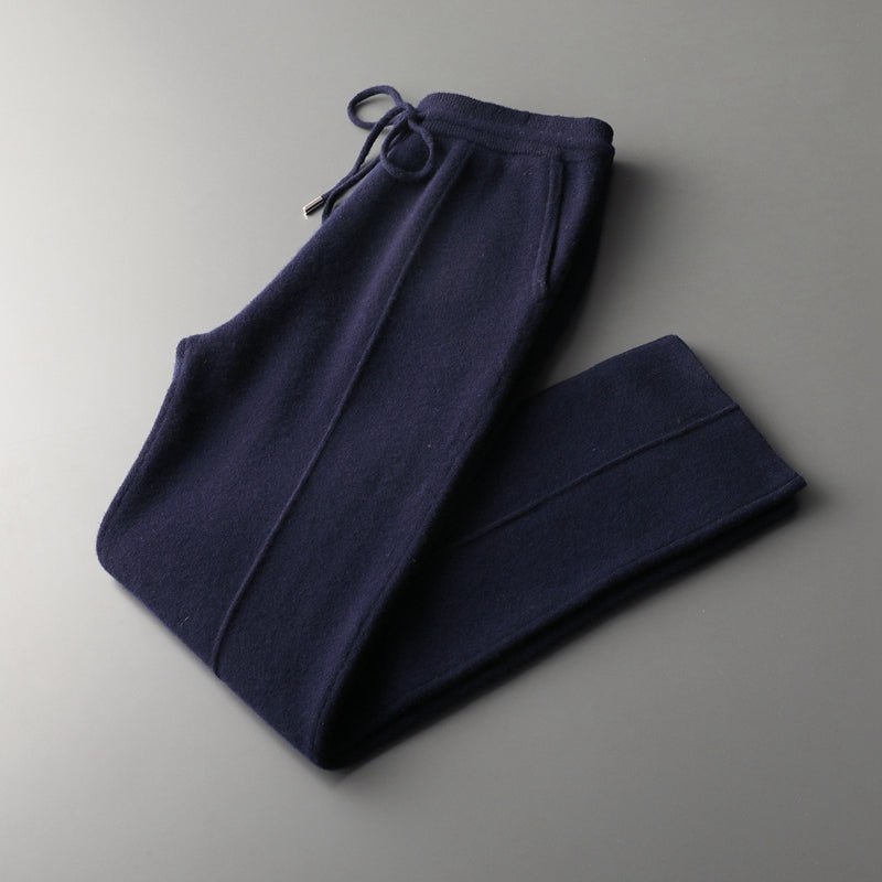 River Merino Wool Pants – styled view