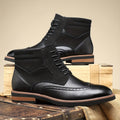Rolando | Classic Wingtip Ankle Boots – side view
