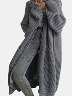 Romy Cozy Longline Cardigan – front view