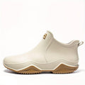 Rosabel | Slip-On Round-Toe Ankle Boots – front view