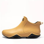 Rosabel | Slip-On Round-Toe Ankle Boots – detail view