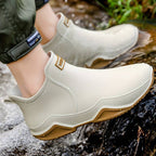 Rosabel | Slip-On Round-Toe Ankle Boots – detail view