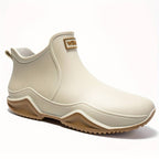 Rosabel | Slip-On Round-Toe Ankle Boots – detail view