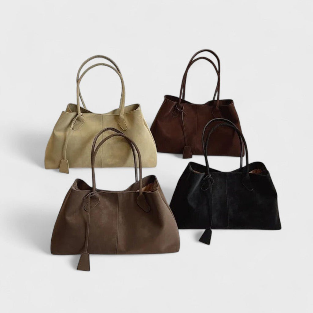 Roux | Slouchy Shoulder Tote – detail view