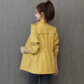 Roxella | Waterproof Cinched-Waist Jacket – back view