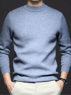 Russell | Refined Mock-Neck Sweater – front view