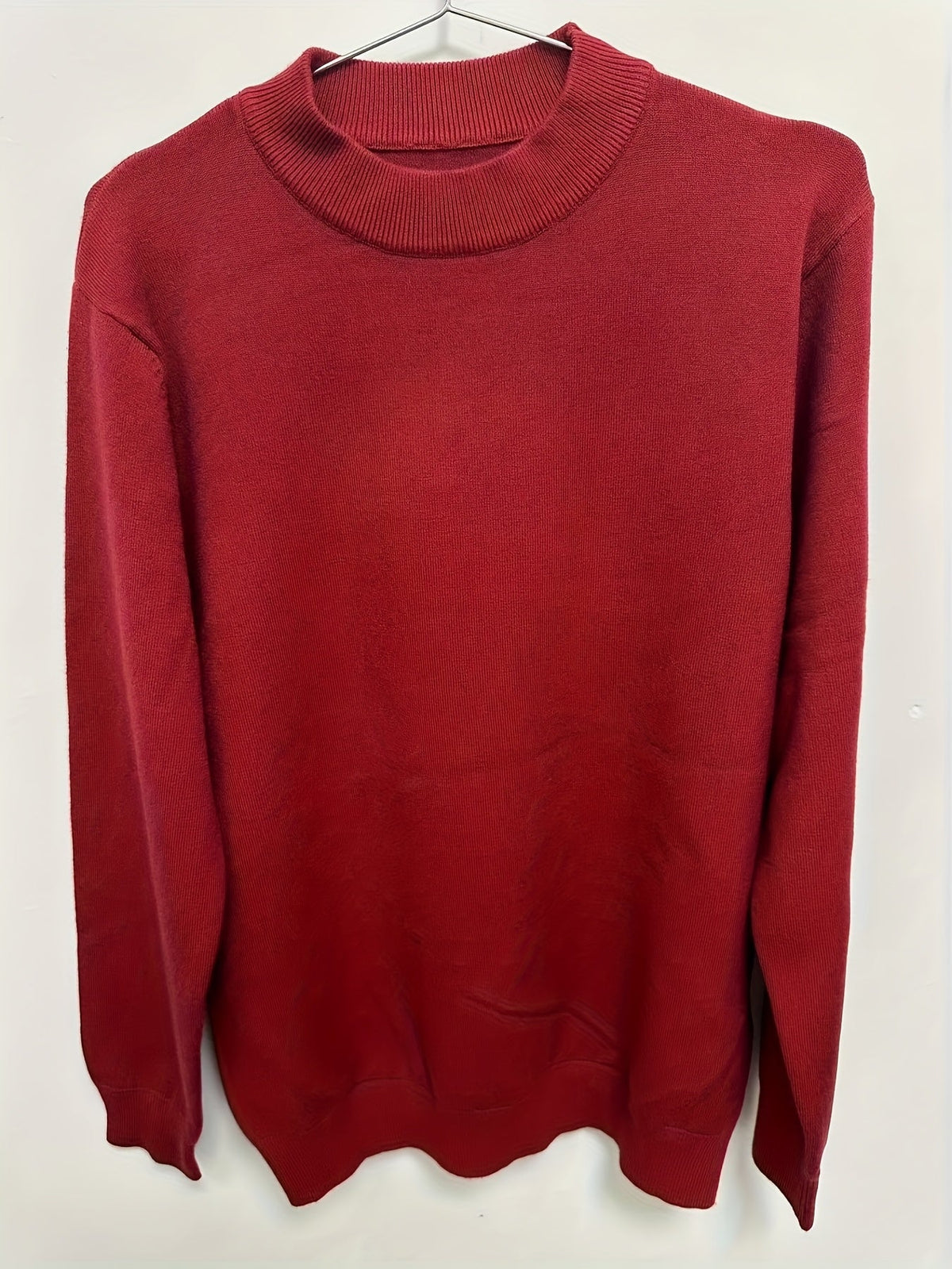 Russell | Refined Mock-Neck Sweater – front view